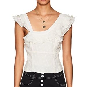 NWT Barney’s NY FiveSeventyFive White Tank